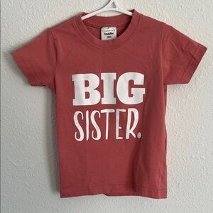 Big Sister Tee - pink